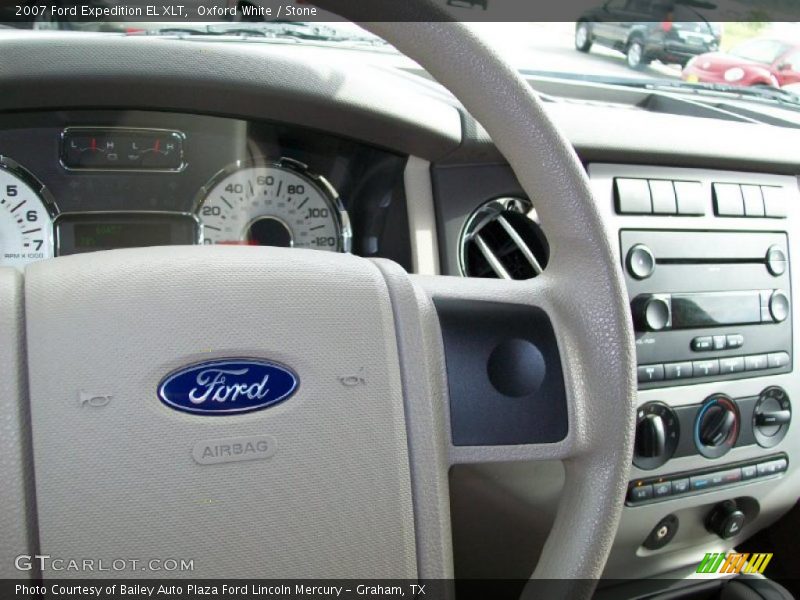 Oxford White / Stone 2007 Ford Expedition EL XLT