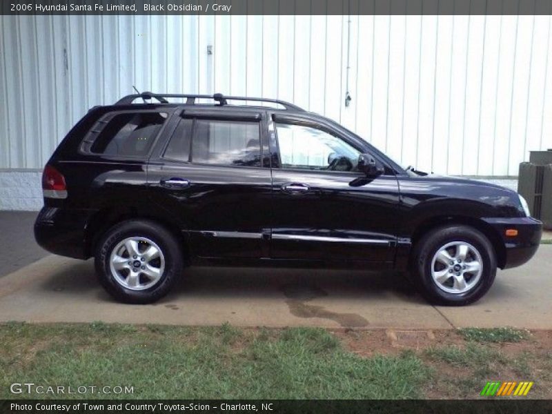 Black Obsidian / Gray 2006 Hyundai Santa Fe Limited