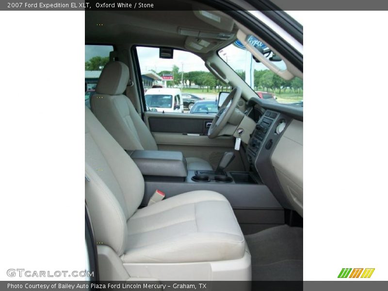 Oxford White / Stone 2007 Ford Expedition EL XLT
