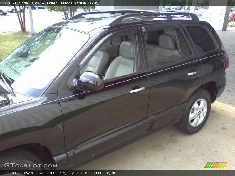 Black Obsidian / Gray 2006 Hyundai Santa Fe Limited