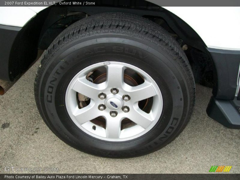 Oxford White / Stone 2007 Ford Expedition EL XLT