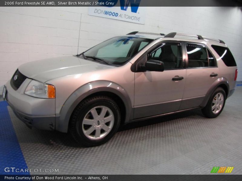 Silver Birch Metallic / Shale Grey 2006 Ford Freestyle SE AWD