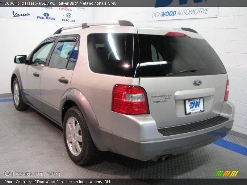 Silver Birch Metallic / Shale Grey 2006 Ford Freestyle SE AWD