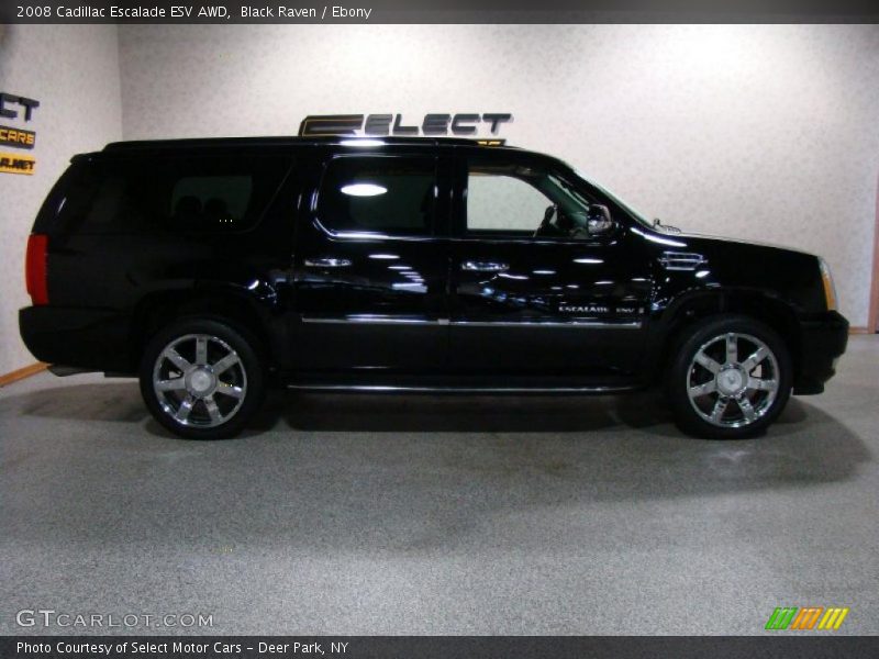 Black Raven / Ebony 2008 Cadillac Escalade ESV AWD