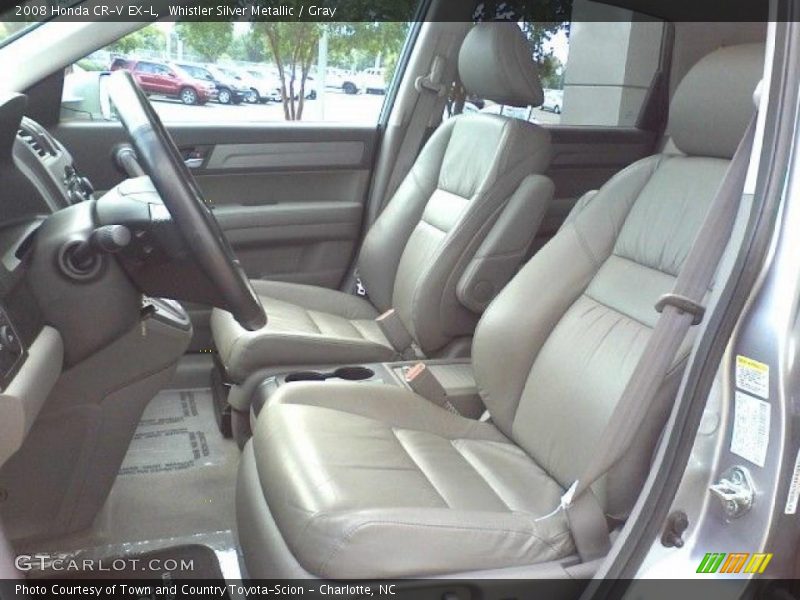 Whistler Silver Metallic / Gray 2008 Honda CR-V EX-L