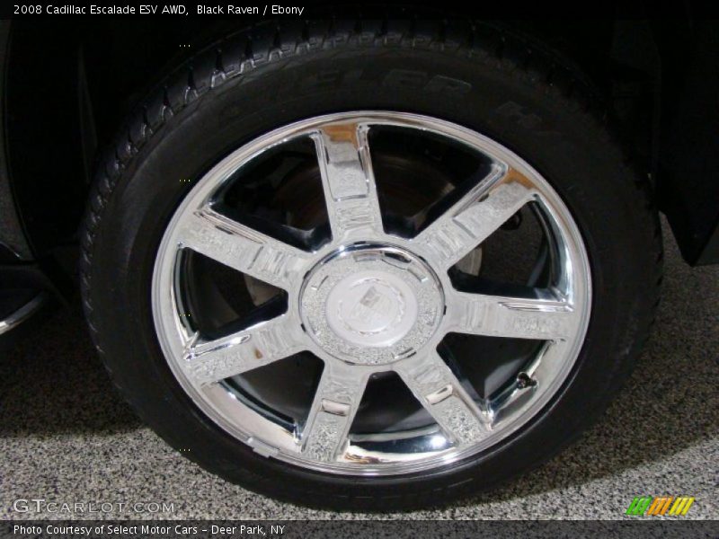 Black Raven / Ebony 2008 Cadillac Escalade ESV AWD
