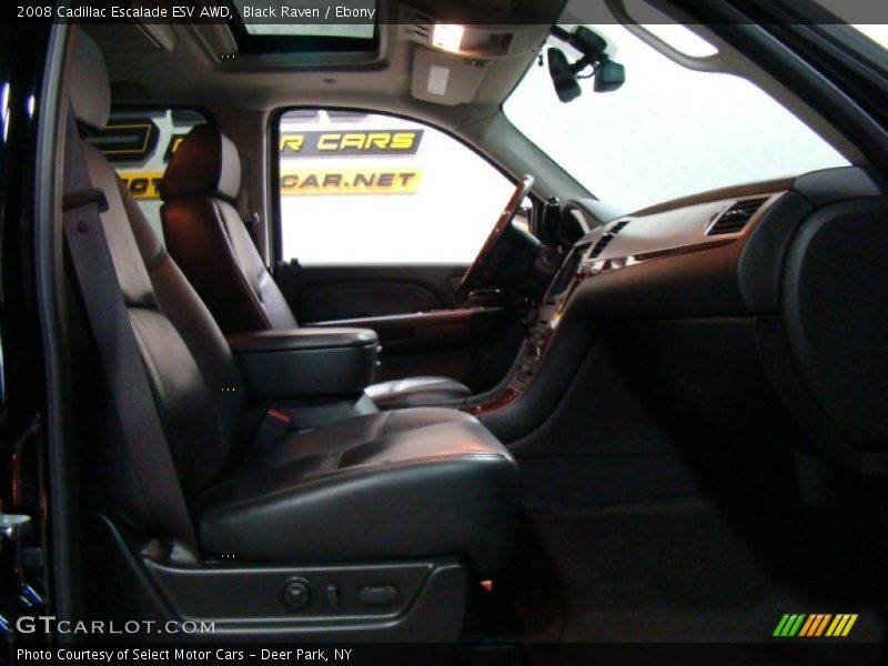 Black Raven / Ebony 2008 Cadillac Escalade ESV AWD