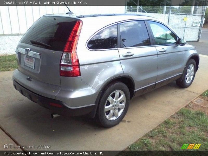 Whistler Silver Metallic / Gray 2008 Honda CR-V EX-L