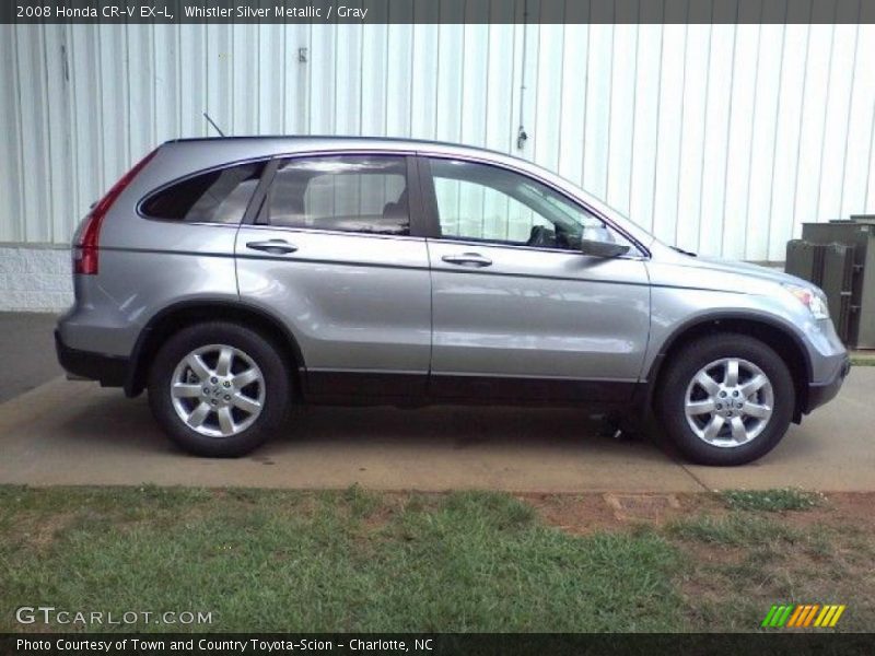 Whistler Silver Metallic / Gray 2008 Honda CR-V EX-L