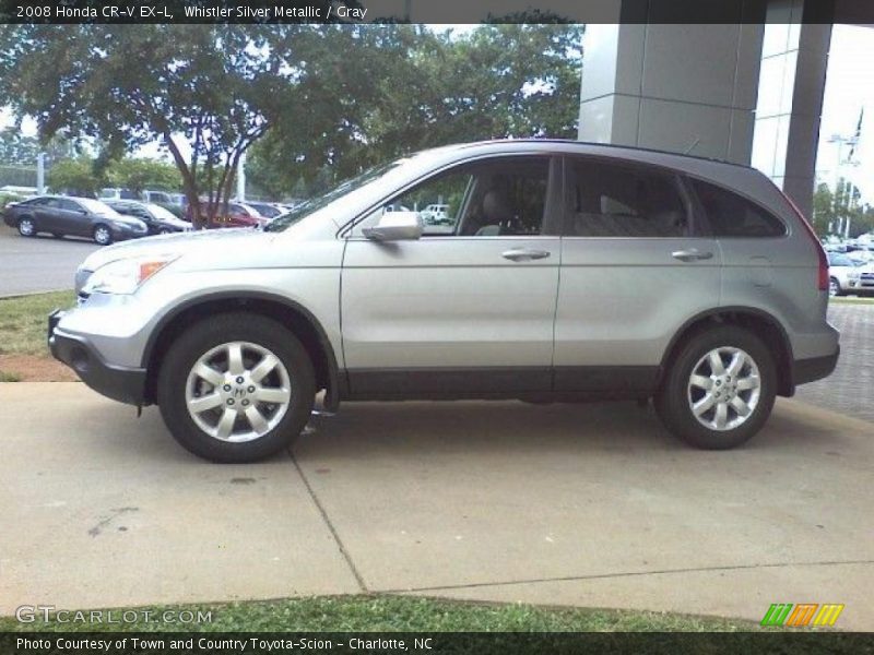 Whistler Silver Metallic / Gray 2008 Honda CR-V EX-L