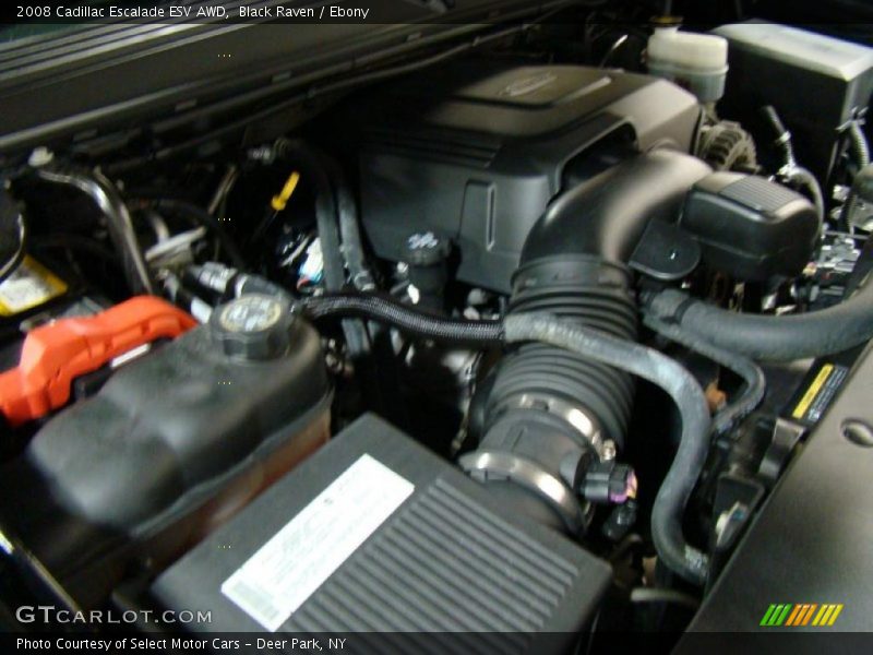 Black Raven / Ebony 2008 Cadillac Escalade ESV AWD