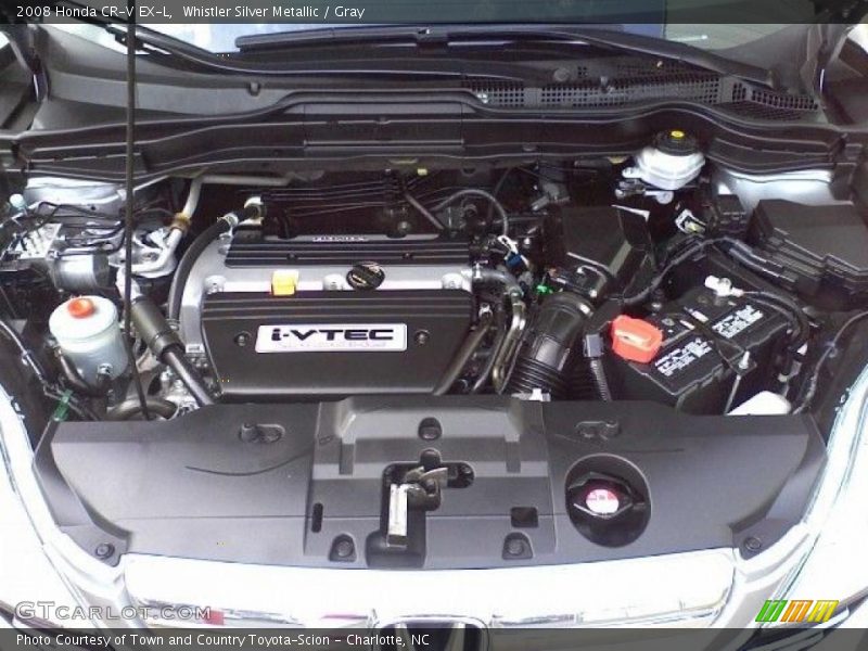 Whistler Silver Metallic / Gray 2008 Honda CR-V EX-L