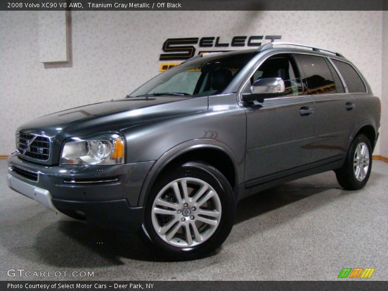 Titanium Gray Metallic / Off Black 2008 Volvo XC90 V8 AWD