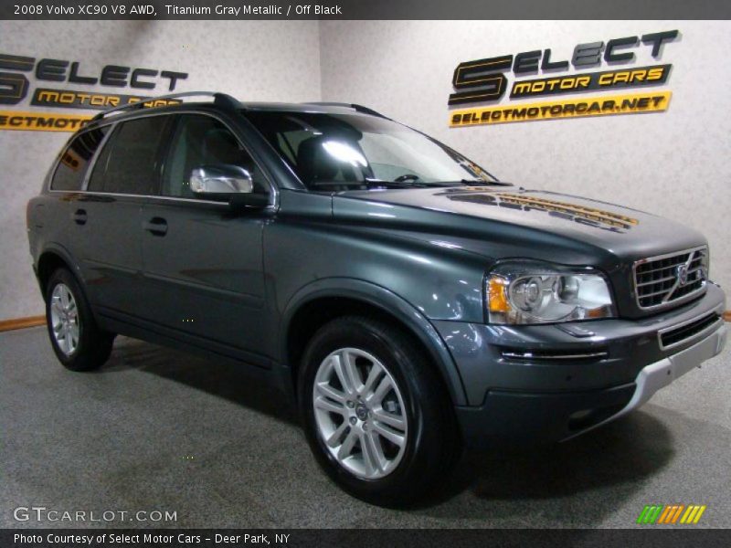 Titanium Gray Metallic / Off Black 2008 Volvo XC90 V8 AWD
