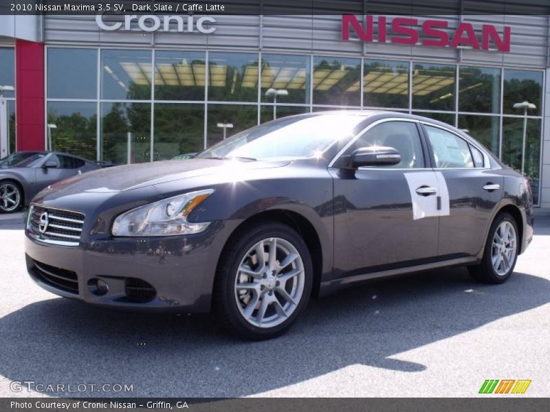 Dark Slate / Caffe Latte 2010 Nissan Maxima 3.5 SV