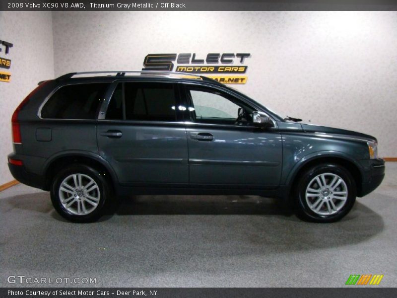 Titanium Gray Metallic / Off Black 2008 Volvo XC90 V8 AWD