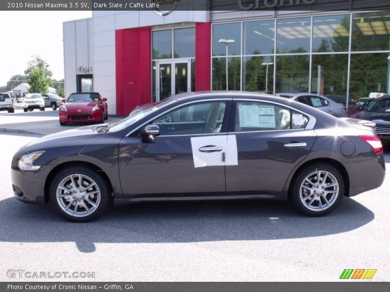Dark Slate / Caffe Latte 2010 Nissan Maxima 3.5 SV
