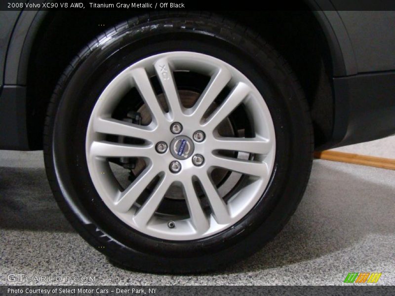 Titanium Gray Metallic / Off Black 2008 Volvo XC90 V8 AWD
