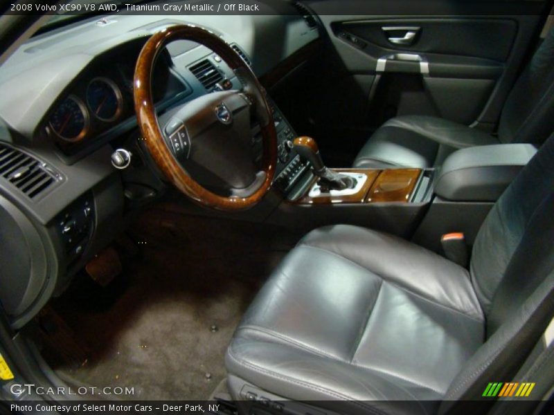 Titanium Gray Metallic / Off Black 2008 Volvo XC90 V8 AWD