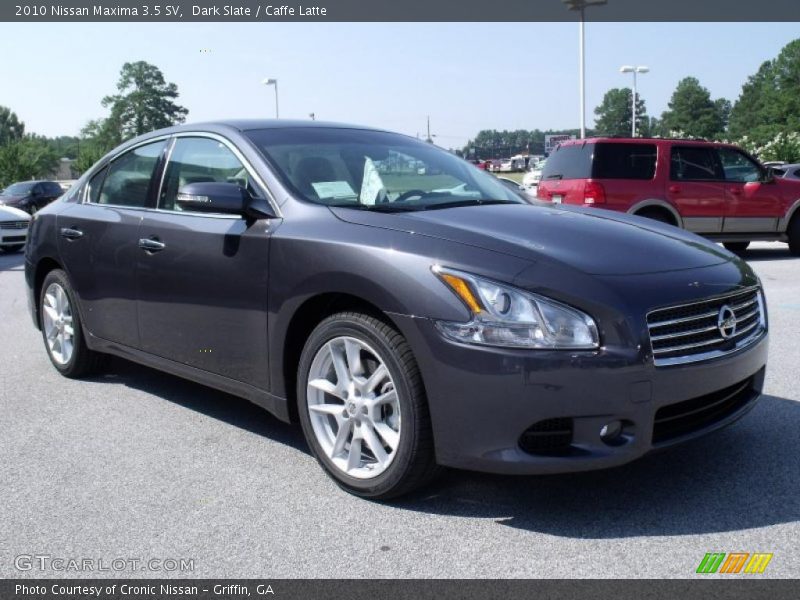 Dark Slate / Caffe Latte 2010 Nissan Maxima 3.5 SV