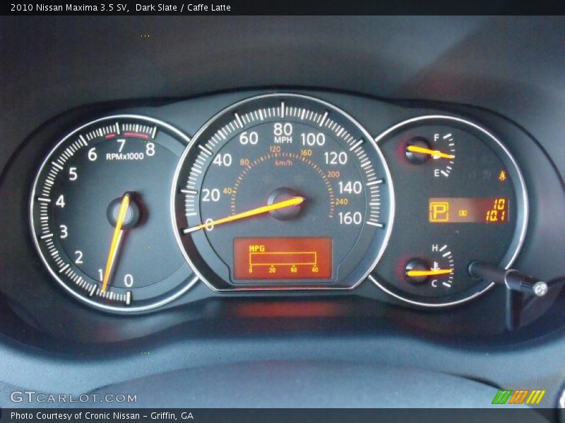 Dark Slate / Caffe Latte 2010 Nissan Maxima 3.5 SV