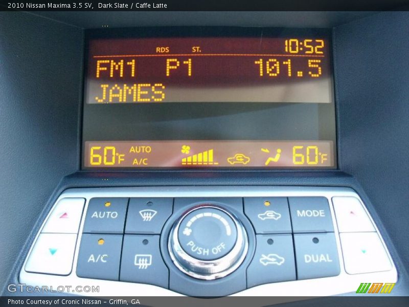 Dark Slate / Caffe Latte 2010 Nissan Maxima 3.5 SV