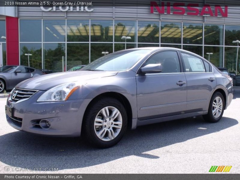Ocean Gray / Charcoal 2010 Nissan Altima 2.5 S