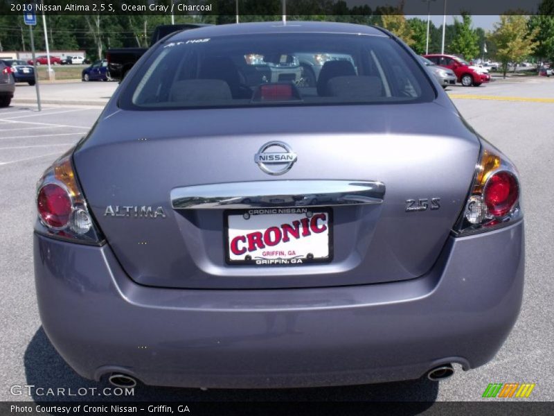 Ocean Gray / Charcoal 2010 Nissan Altima 2.5 S