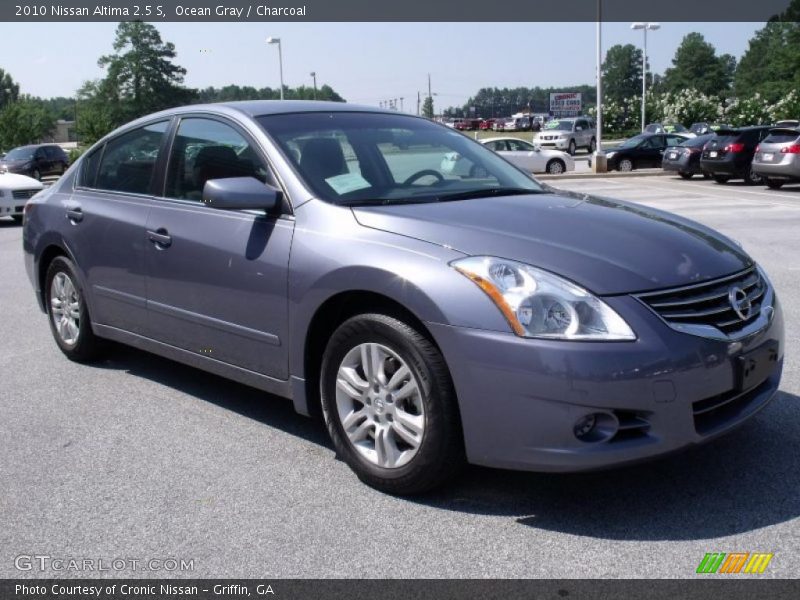 Ocean Gray / Charcoal 2010 Nissan Altima 2.5 S