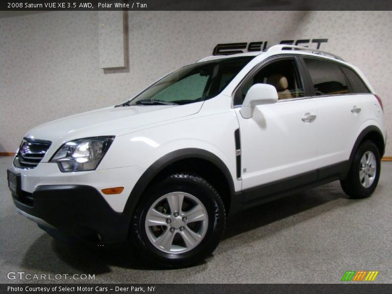 Polar White / Tan 2008 Saturn VUE XE 3.5 AWD