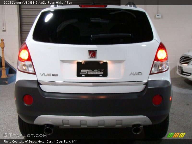 Polar White / Tan 2008 Saturn VUE XE 3.5 AWD