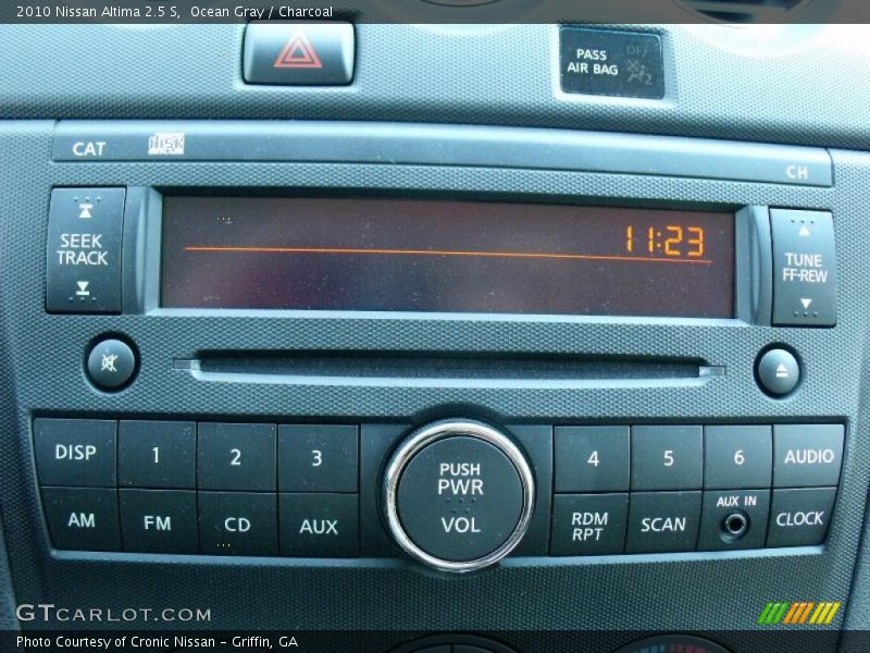 Ocean Gray / Charcoal 2010 Nissan Altima 2.5 S
