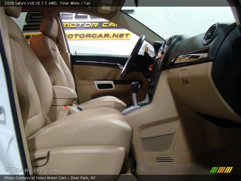 Polar White / Tan 2008 Saturn VUE XE 3.5 AWD
