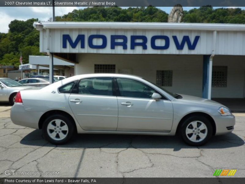 Silverstone Metallic / Neutral Beige 2007 Chevrolet Impala LT