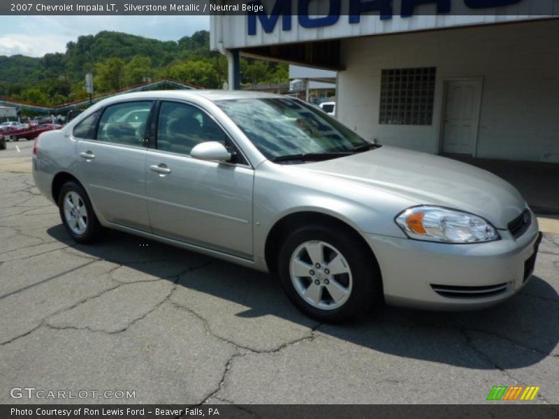 Silverstone Metallic / Neutral Beige 2007 Chevrolet Impala LT