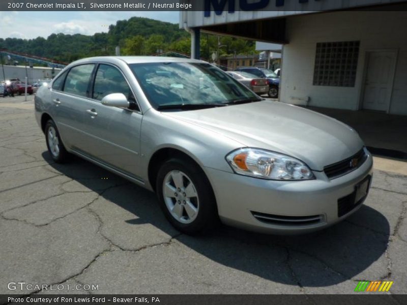 Silverstone Metallic / Neutral Beige 2007 Chevrolet Impala LT