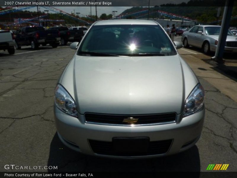 Silverstone Metallic / Neutral Beige 2007 Chevrolet Impala LT
