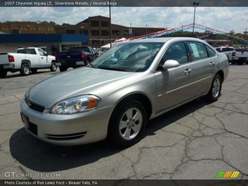 Silverstone Metallic / Neutral Beige 2007 Chevrolet Impala LT