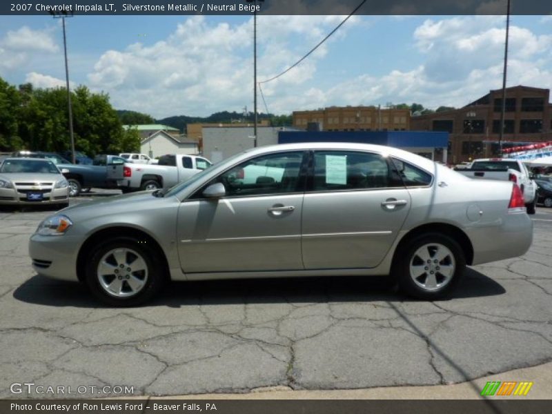 Silverstone Metallic / Neutral Beige 2007 Chevrolet Impala LT