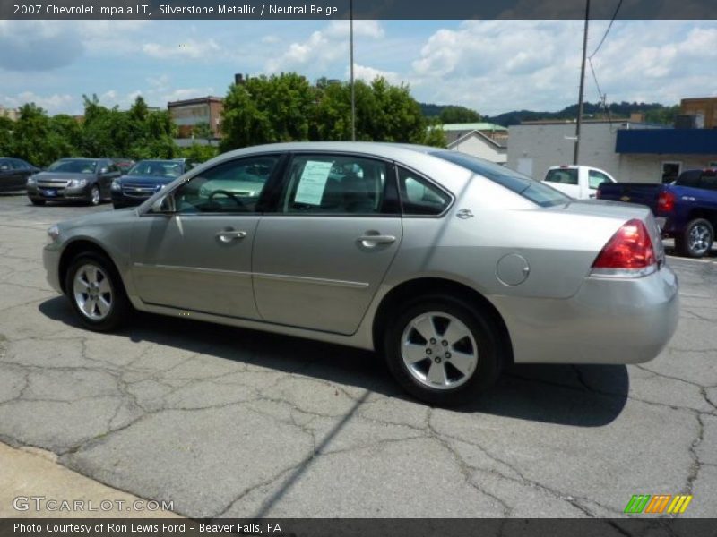 Silverstone Metallic / Neutral Beige 2007 Chevrolet Impala LT