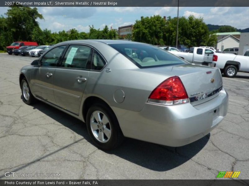 Silverstone Metallic / Neutral Beige 2007 Chevrolet Impala LT