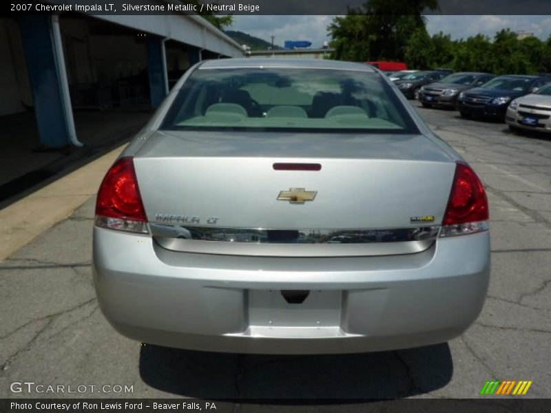 Silverstone Metallic / Neutral Beige 2007 Chevrolet Impala LT