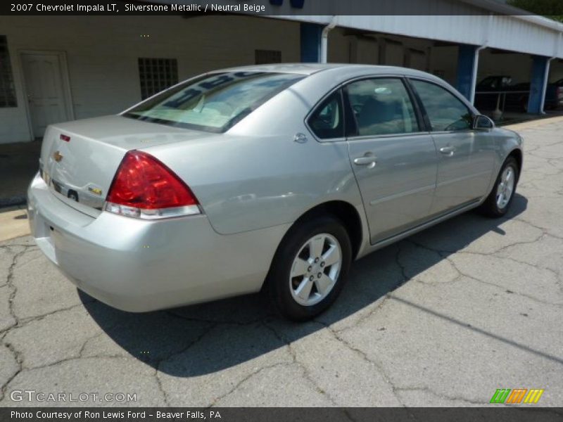 Silverstone Metallic / Neutral Beige 2007 Chevrolet Impala LT