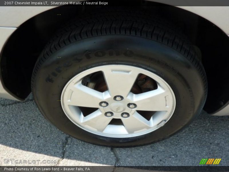 Silverstone Metallic / Neutral Beige 2007 Chevrolet Impala LT