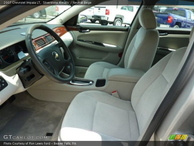 Silverstone Metallic / Neutral Beige 2007 Chevrolet Impala LT