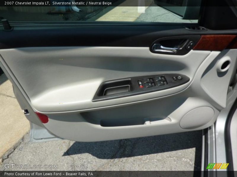 Silverstone Metallic / Neutral Beige 2007 Chevrolet Impala LT