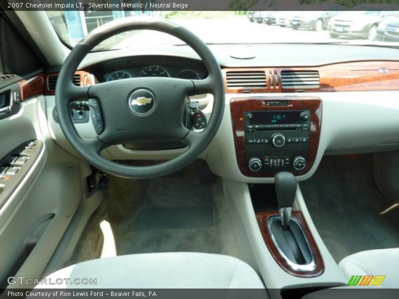 Silverstone Metallic / Neutral Beige 2007 Chevrolet Impala LT
