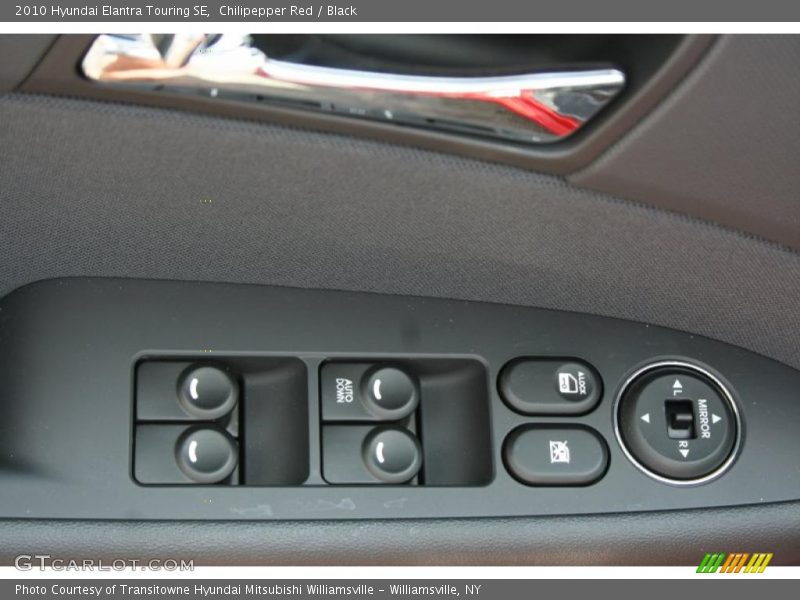 Chilipepper Red / Black 2010 Hyundai Elantra Touring SE