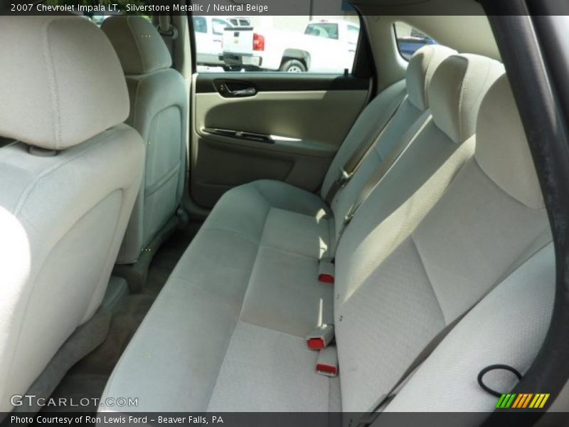 Silverstone Metallic / Neutral Beige 2007 Chevrolet Impala LT