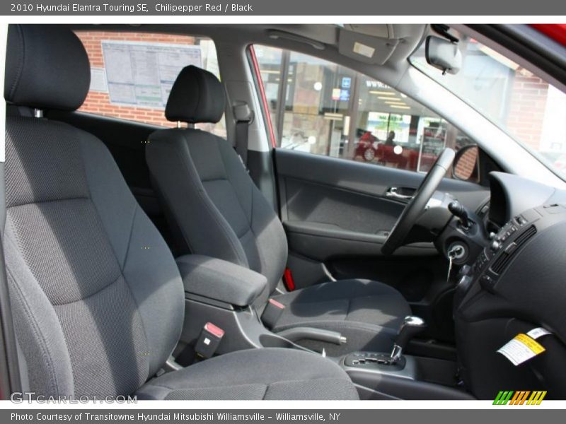 Chilipepper Red / Black 2010 Hyundai Elantra Touring SE